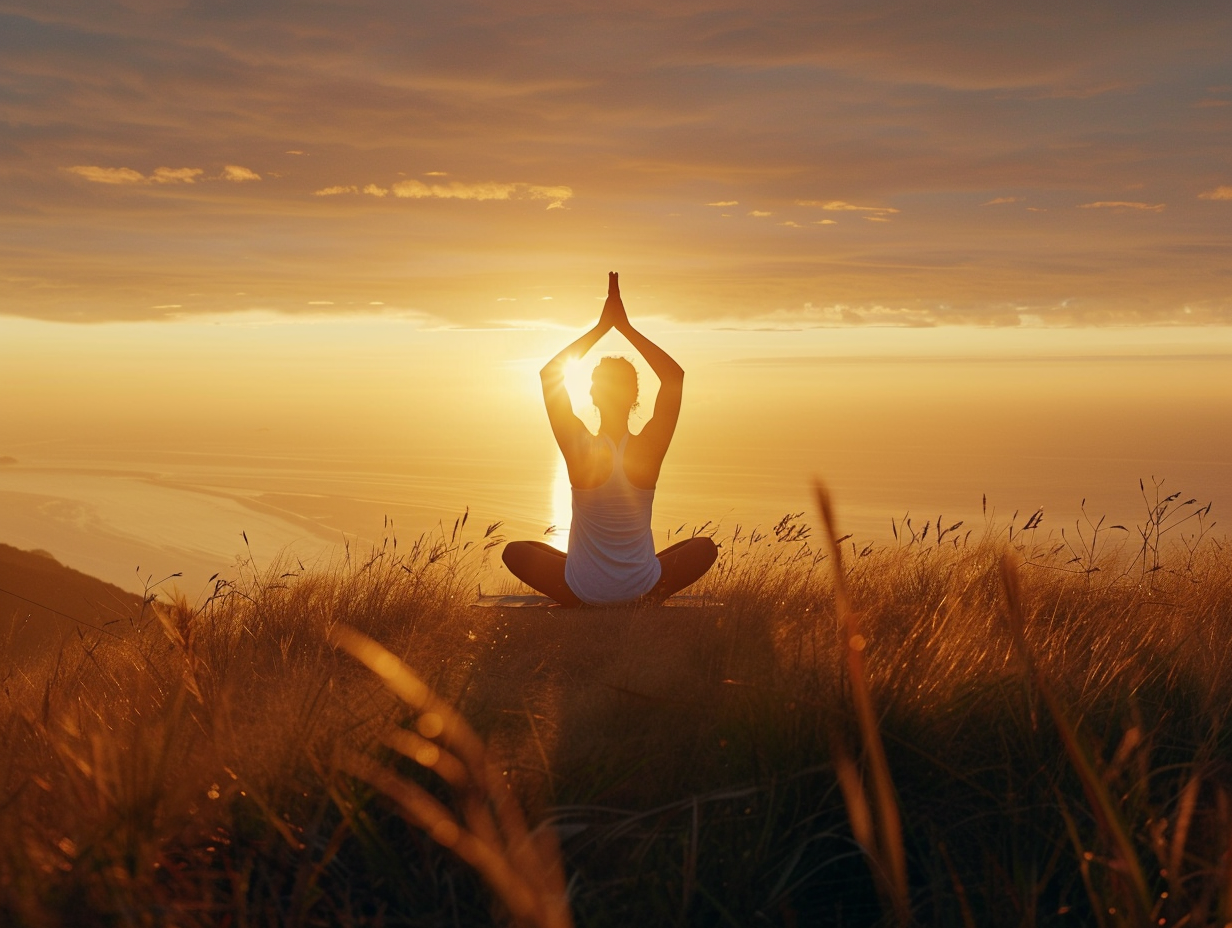 Групове заняття йогою з людьми різного віку